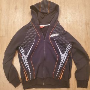 KTM Racing Powerwear Zip Up Hoodie Medium
